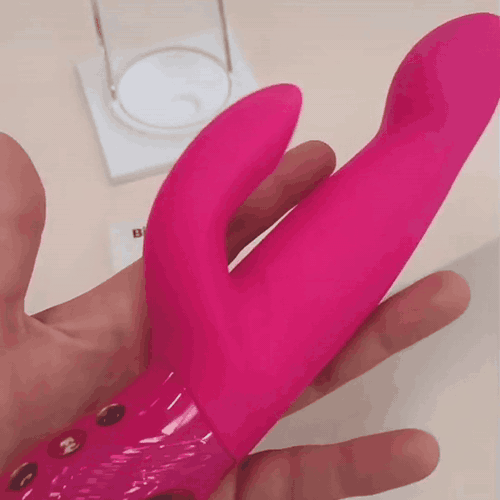 Fun Factory Bi Stronic duo-pulsator voor gelijktijdige inwendige en clitorale stimulatie.
